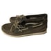 Sperry gray leather boat shoes topsiders nautical casual STS 10608 men size 8.5m