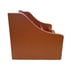 Wooden Turning Mail Accessories Holder Heart Cutout Swivel Desk Organizer