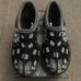 Bravest Studios Black Paisley Slippers Size 13 Men’s