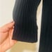 Eilleen Fisher Washable Wool Dress Black Scoop Neck Knitted Small Minimalist S