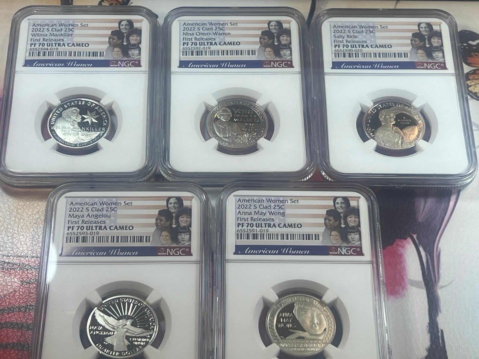 2022 S Clad 25c American Women Set 5 (2)