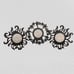 Three Retired Celestial Candle Holders Sun Moon Stars Sconces Whimsigoth Witchy