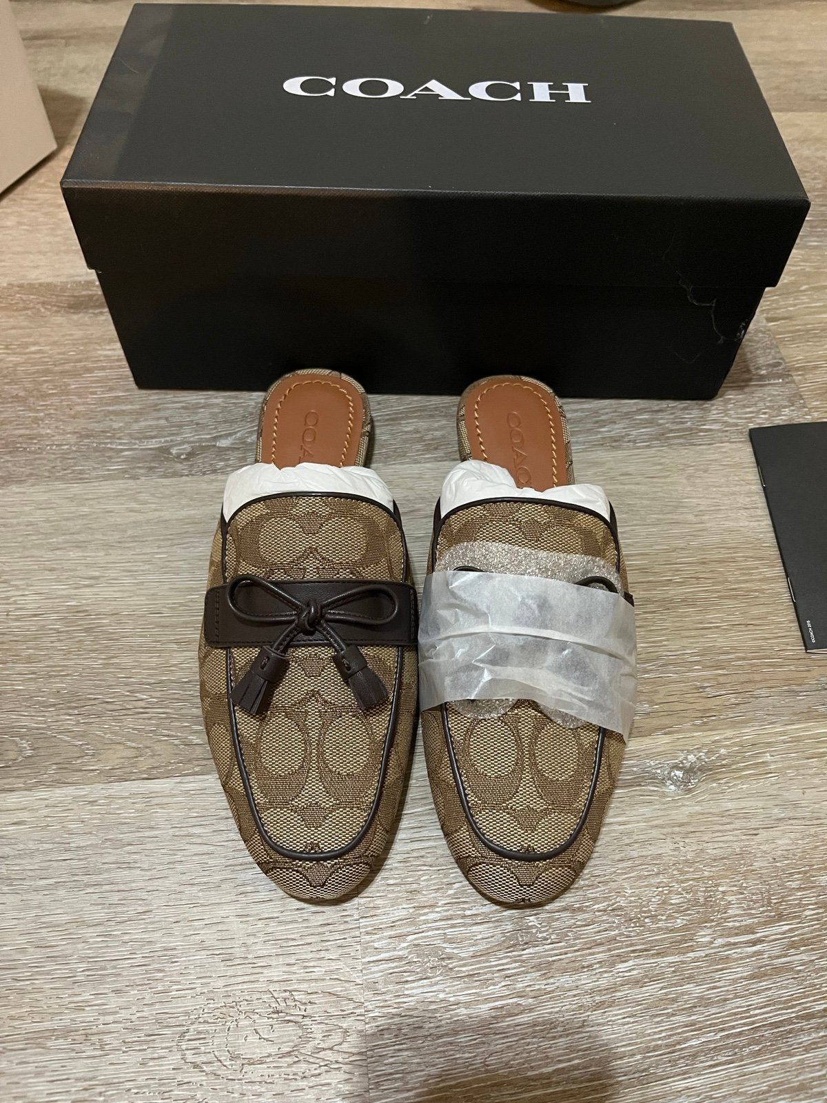 Coach women loafer shoes
