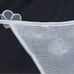 Victoria’s Secret Dream Angels Petals Thong Panty Sequin V-String White XS