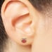 New Kate Spade Gold-Tone Pavé Crab Mismatch Stud Earrings