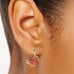 New Kate Spade Gold-Tone Pavé Crab Mismatch Stud Earrings