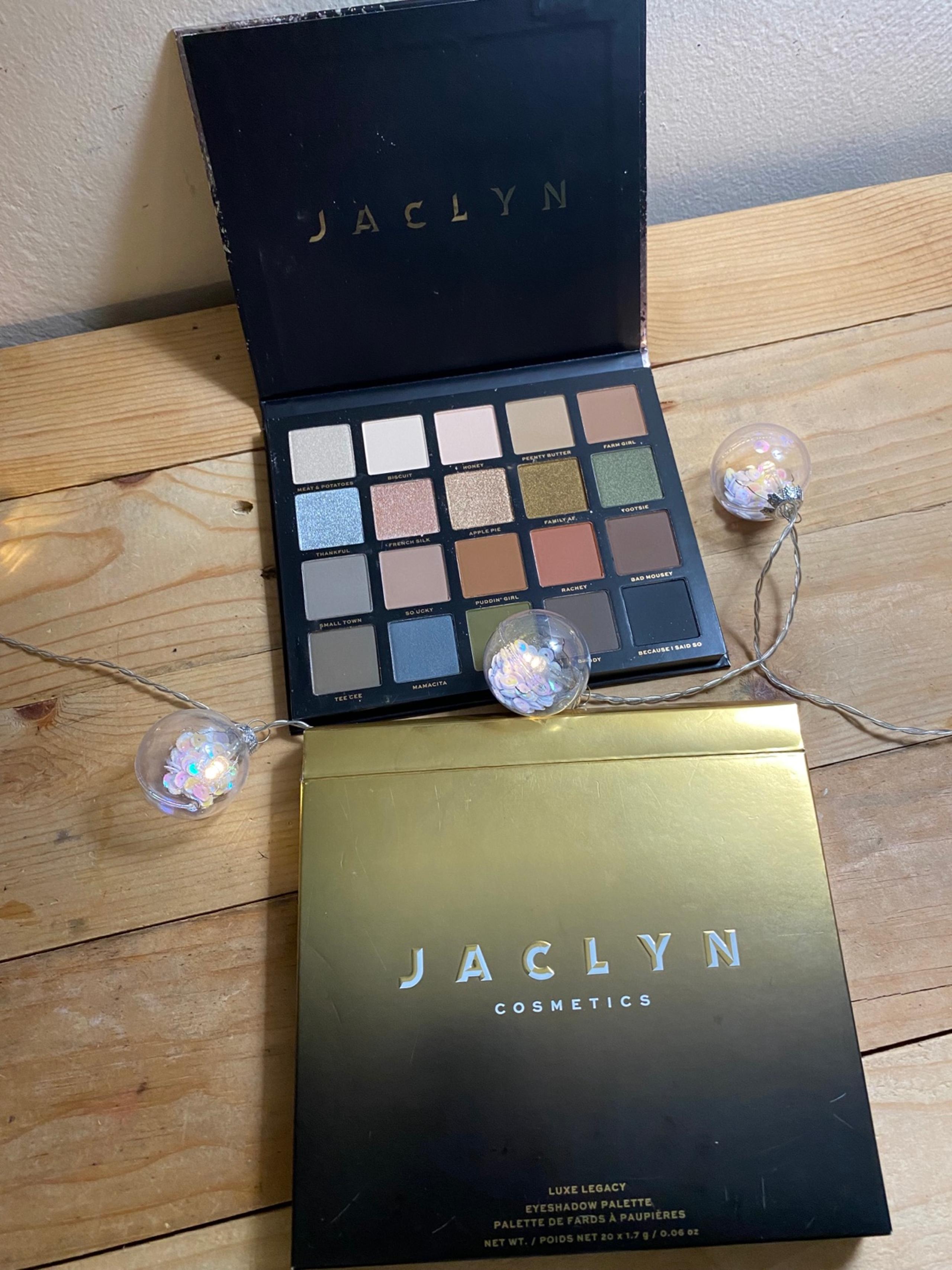 luxe legacy Eyeshadow Palette new DISCONTINUED - Jaclyn Cosmetics