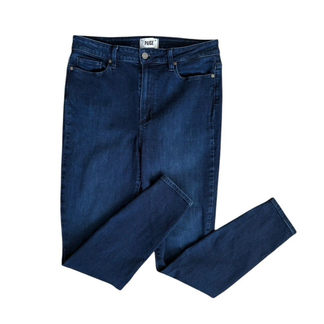 PAIGE Margot Ultra Skinny High Rise Jeans Women's Size 31 Dark Wash 29 Inseam