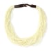 Vintage Catherine Noll or Gerda Lynggaard Monies Glass Seed Bead Necklace