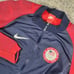 Nike Jacket Womens Large Team USA Olympic Dynamic Reveal Tech Knit Zip Red Blue