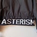 【New】MIA ASTERISM Mia Asterism Ribbed Hem Logo Baseball Jacket Black