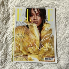 Elle UK Magazine October 2017 Rihanna Anti