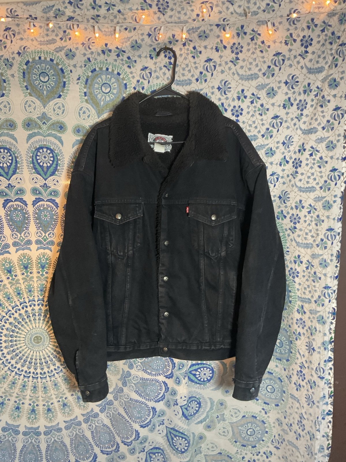 Levis Vintage Sherpa Lined Denim Jacket