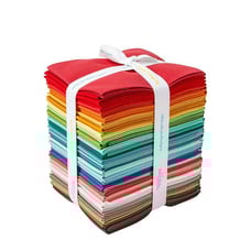 SALE Confetti Cottons Lori Holt Bee Solids Fat Quarter Bundle 34 pieces - Riley