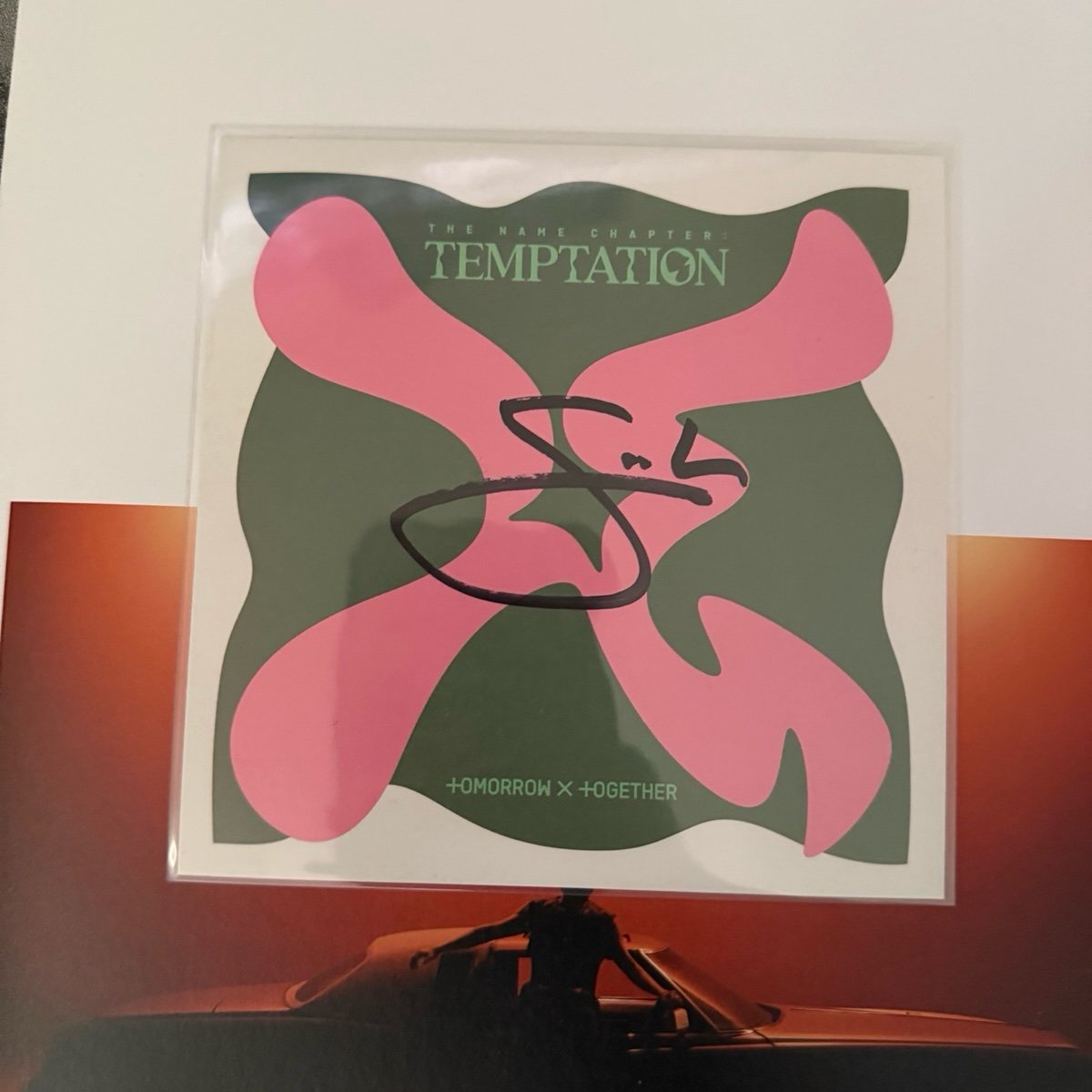 Soobin The Name Chapter: Temptation Signed Postcard TXT
