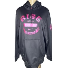NIKE Rise & Unite Women's Hooded Football Sweatshirt Sz XL (2F-DV)