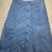 Vintage Foxmoor Women’s A-Line denim skirt XS light blue