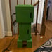 Minecraft creeper mini fridge