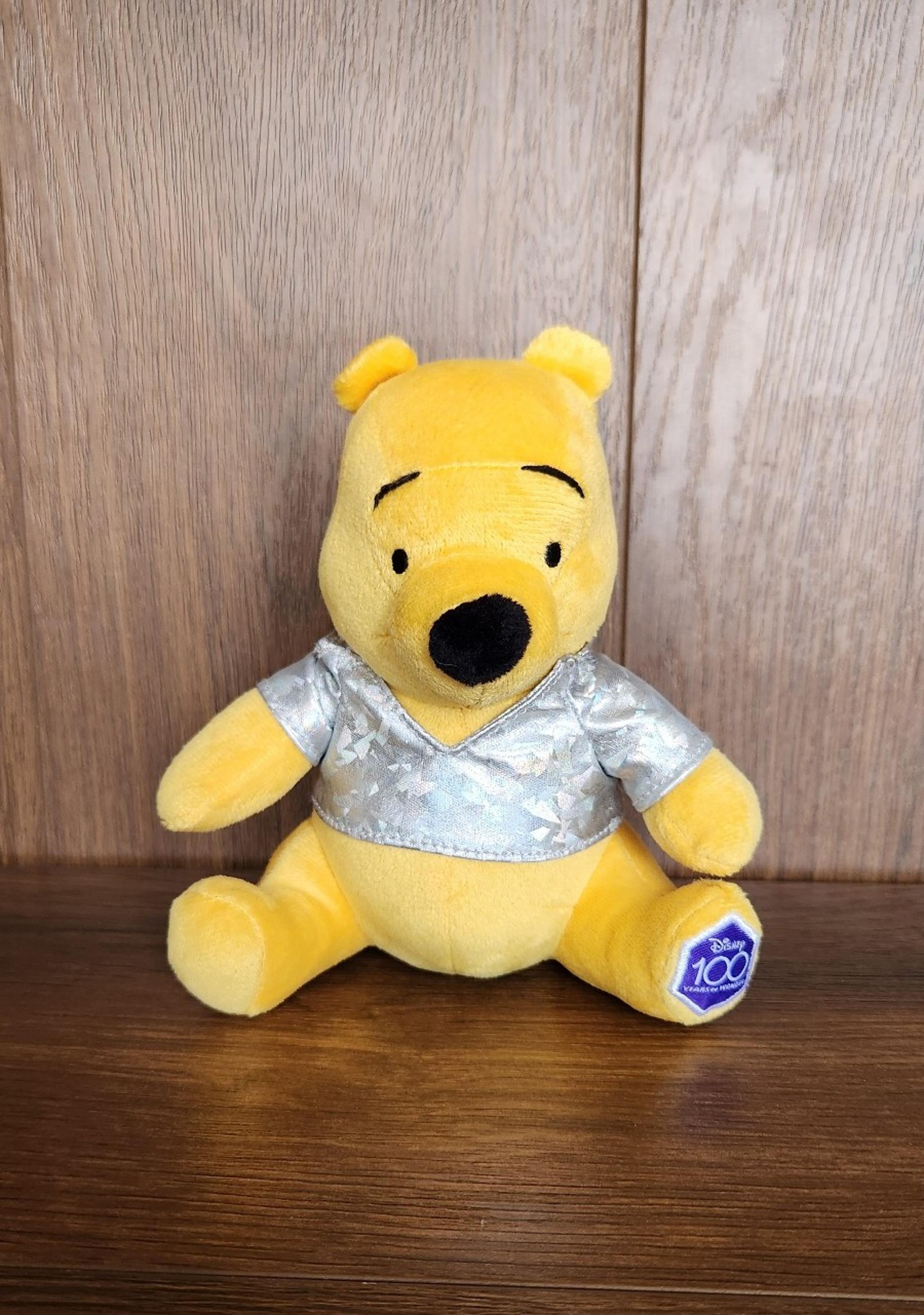 Disney 100 Years of Wonder Winnie the Pooh Plush Stuffed Animal Toy