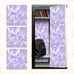 School Locker Magnetic Wallpaper - Pack of 12 Sheets - (Marble) (vg 033)