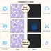 School Locker Magnetic Wallpaper - Pack of 12 Sheets - (Marble) (vg 033)