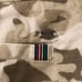 Ecru Cotton Twill 9” Camo Shorts Women’s 6 Camp Print