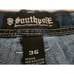 Vintage Y2K South Pole Jeans Mens 36 (34x33) Flap Pockets Thick Stitch Relaxed