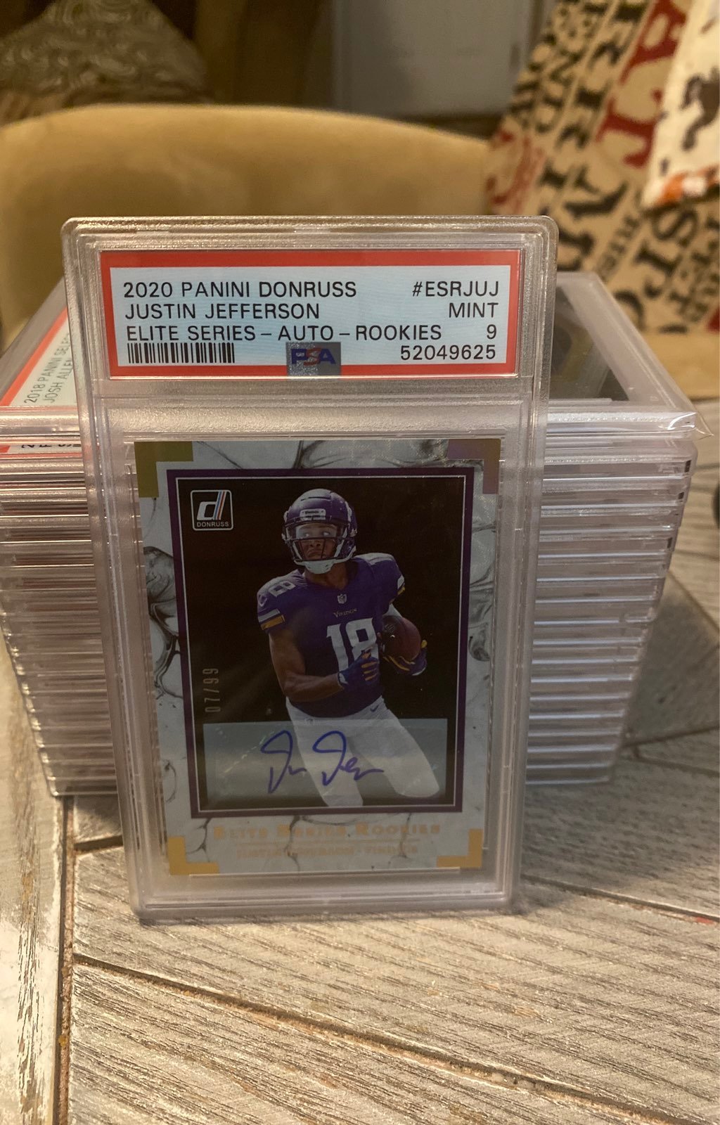 Justin jefferson auto!!!