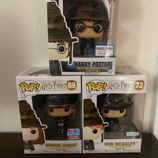 Harry Potter Funko Sorting Hat Trio