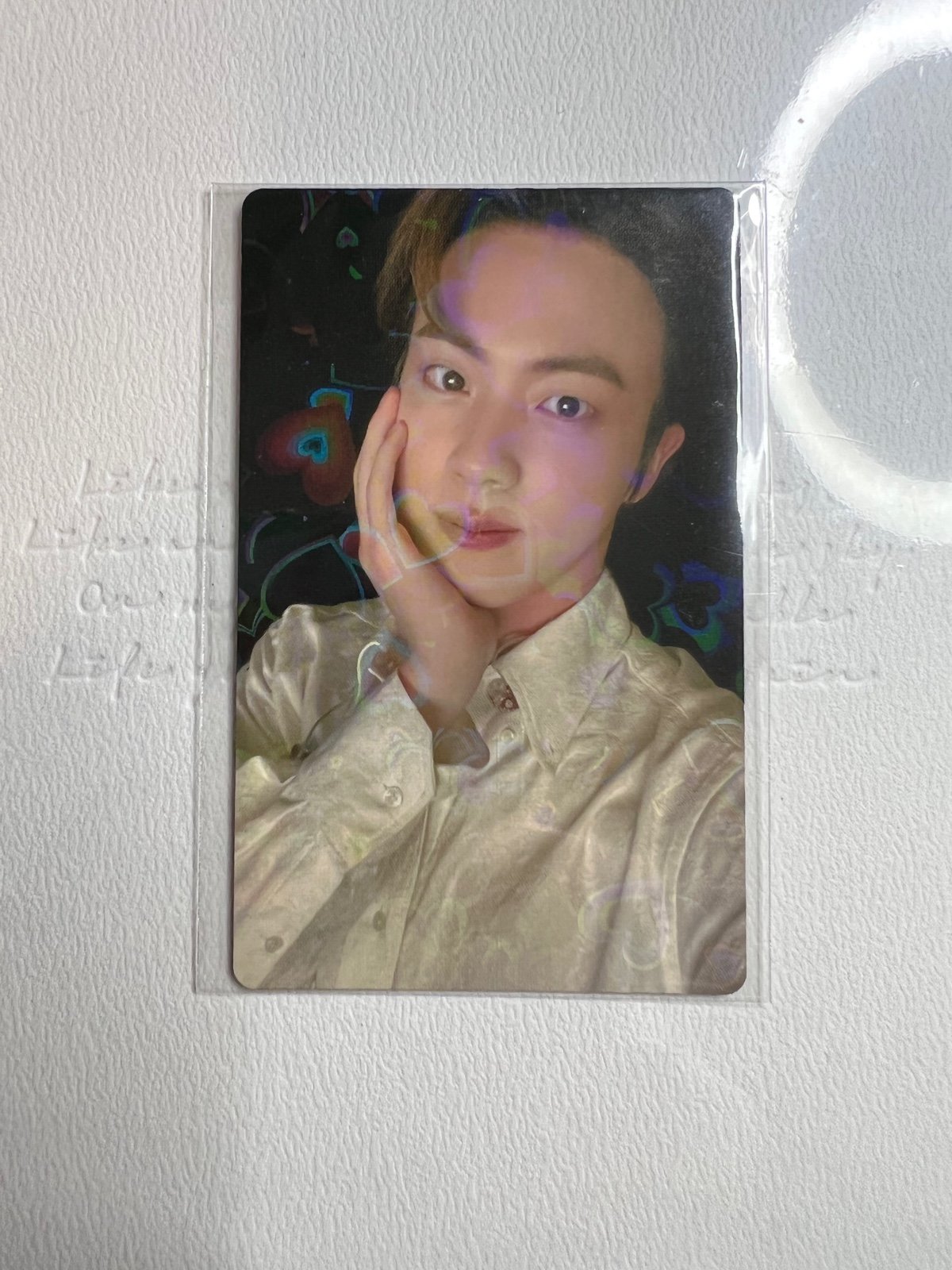BTS BE Deluxe Edition FC ラッキードロー トレカ ジン ジン BTS BE Deluxe Edition FC特典 ユニバ ラキドロ - メルカリ