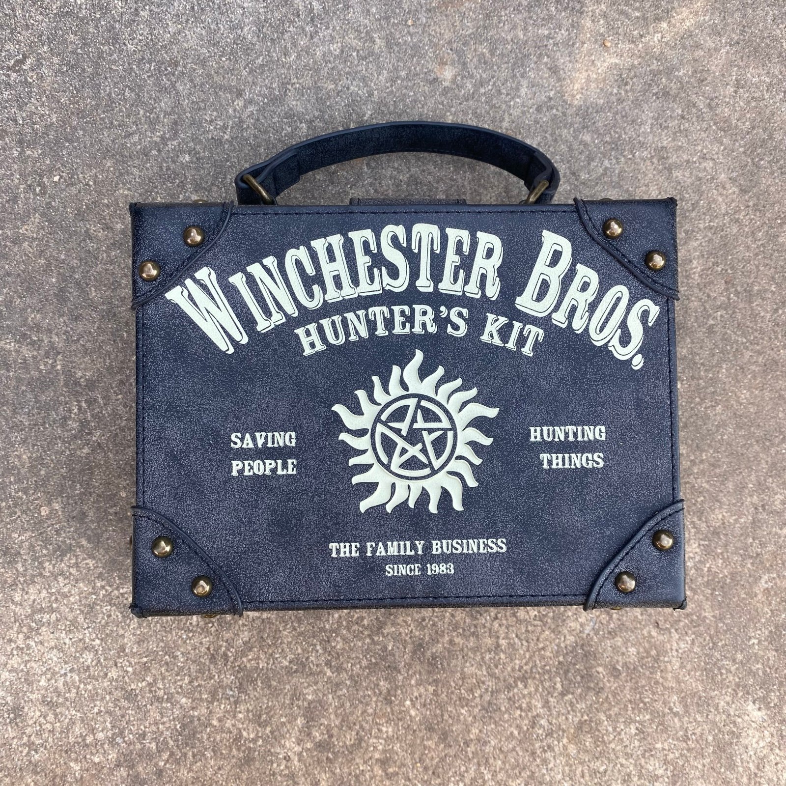 Supernatural Hot Topic Winchester Bros Trunk Bag Purse RARE Discontinued