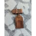 Louis Vuitton Luggage Tag and Poignet Set Vachetta Leather