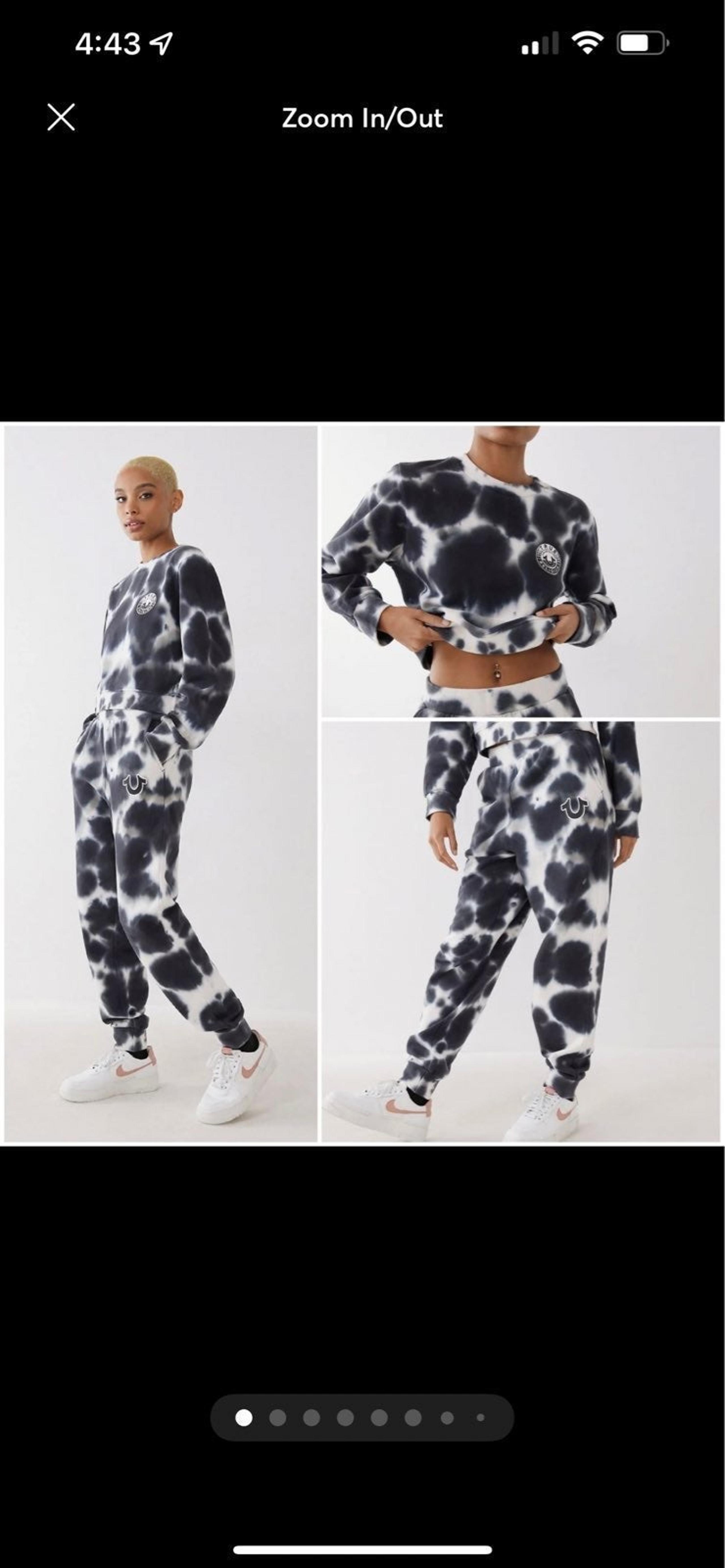 True Religion XL sweatshirt & pants suit set