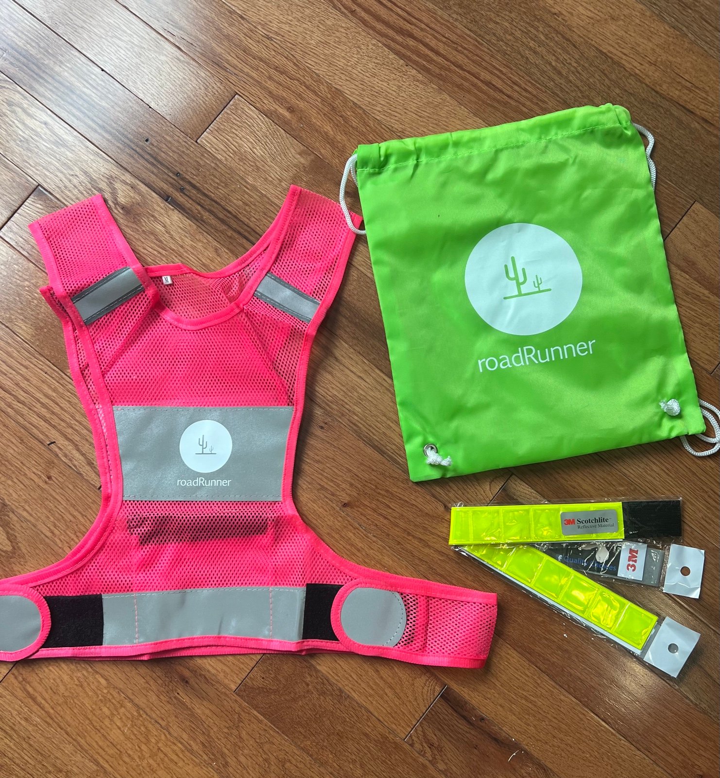 NEW PAIR RoadRunner 360° Reflective Running Vest