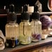 Set of 3 Witches Ritual Altar Oils with Crystals Essential oil Spells Magic