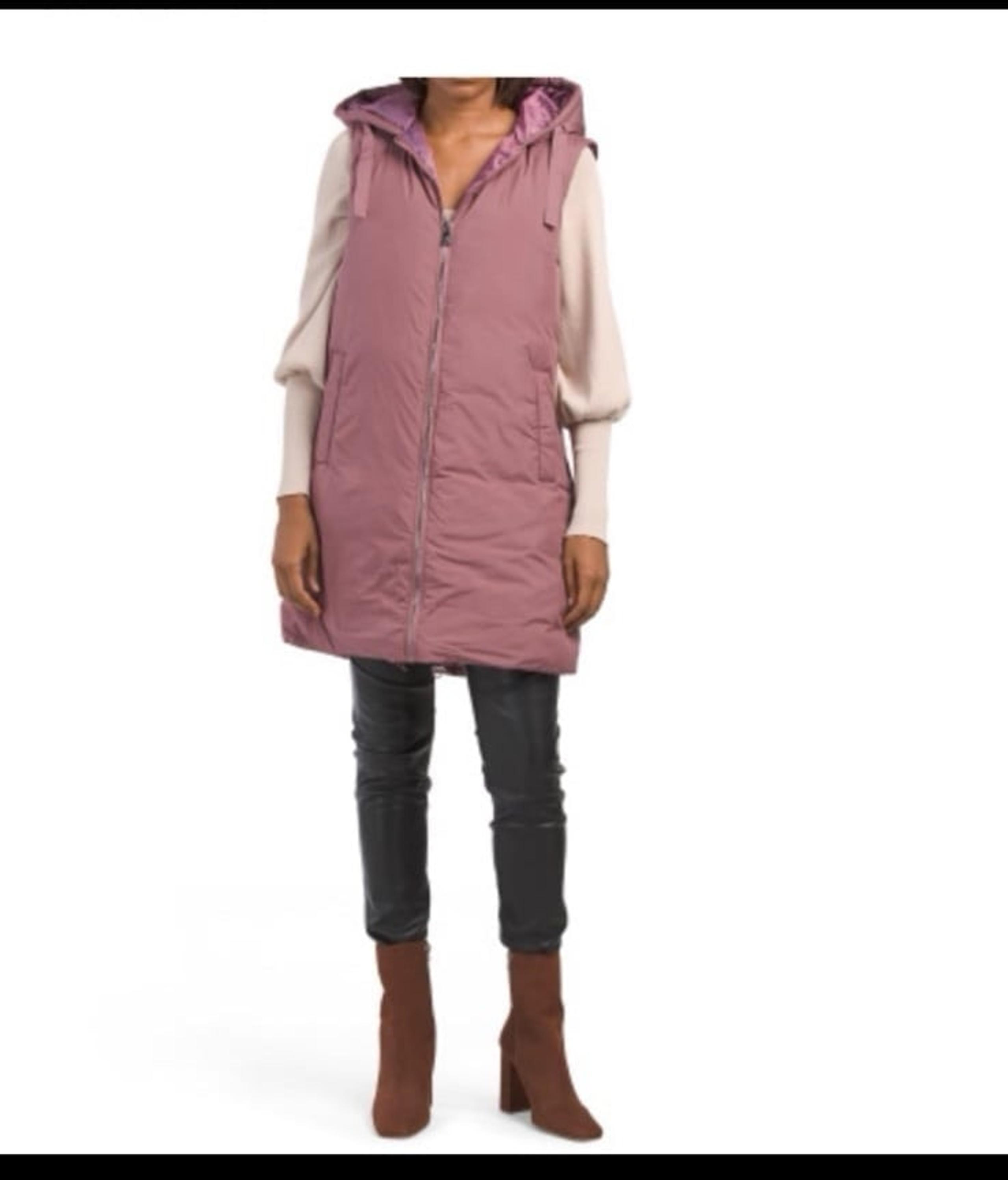 New Bernardo Coat Vest With Hood Sleeveless Warm Down Coat Jacket