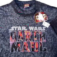 NWT Vintage 90s Star Wars Phantom Menace Darth Maul All Over Print 1999 XL Rare