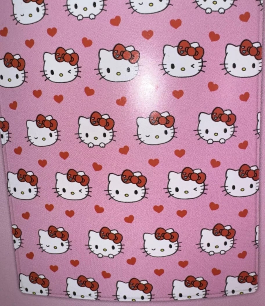Sanrio Hello Kitty Valentines Pink Red Hearts Soft Throw Blanket 60 X 70” NEW