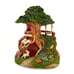 Vintage JOANN Easter House Monument Structured Ceramic Statue Art Decor