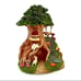 Vintage JOANN Easter House Monument Structured Ceramic Statue Art Decor