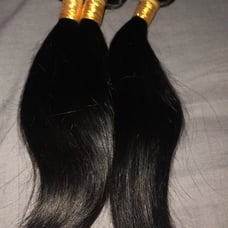 10 inch 3bundles human hair