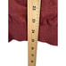 Massimo Dutti Cashmere Blend Sweater Mens M Maroon Elbow Patches Academia Preppy