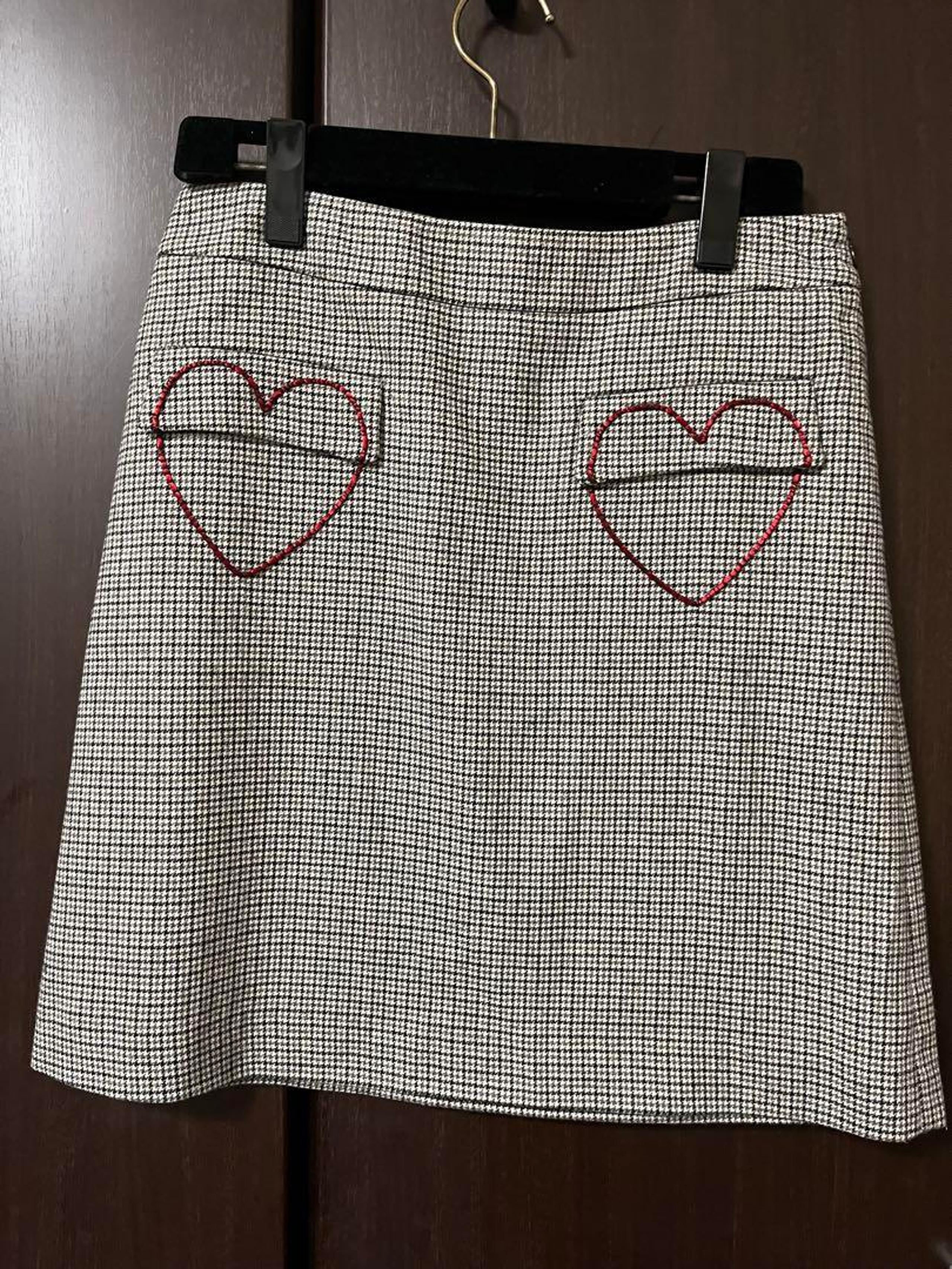 LOVE MOSCHINO Heart Pocket Tight Skirt