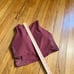 Athleta Sports Bra Womens Medium Maroon Luxe Mesh Lace Crop Top