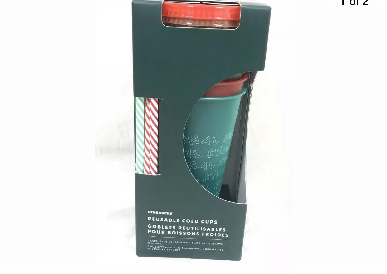Starbucks 2019 Holiday Reusable Cold Cup