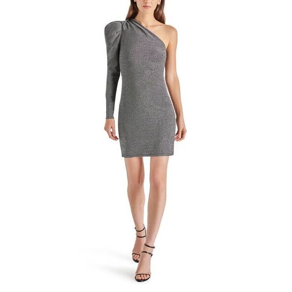 Steve Madden Womens Mirabelle Mini Dress Black Size XS