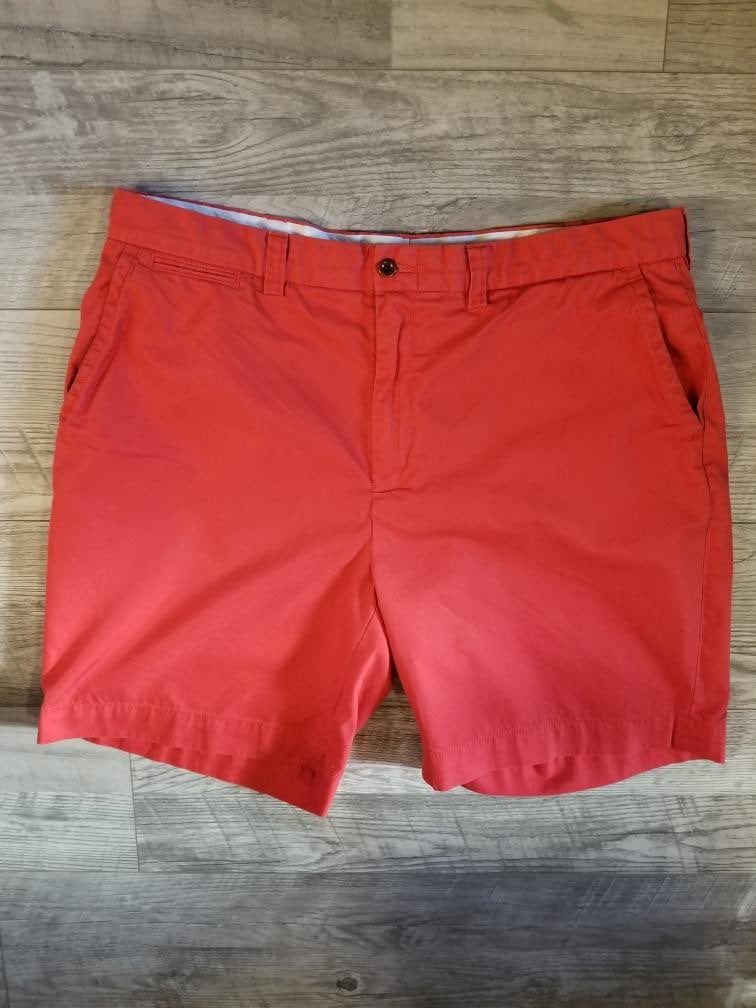 Polo Mens red chino shorts size 38
