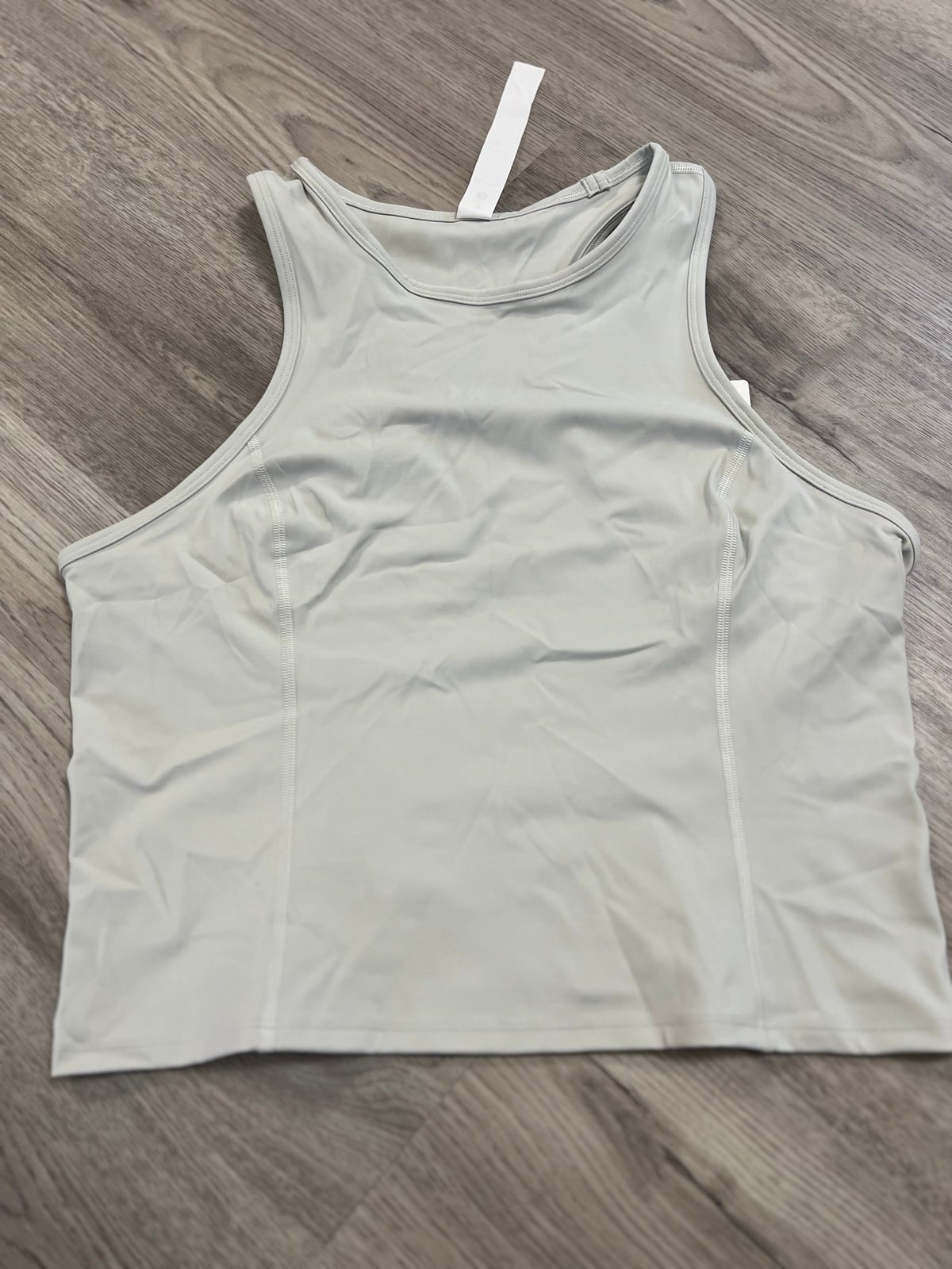 Lululemon Nulax Racerback Cropped Run tank top size 12