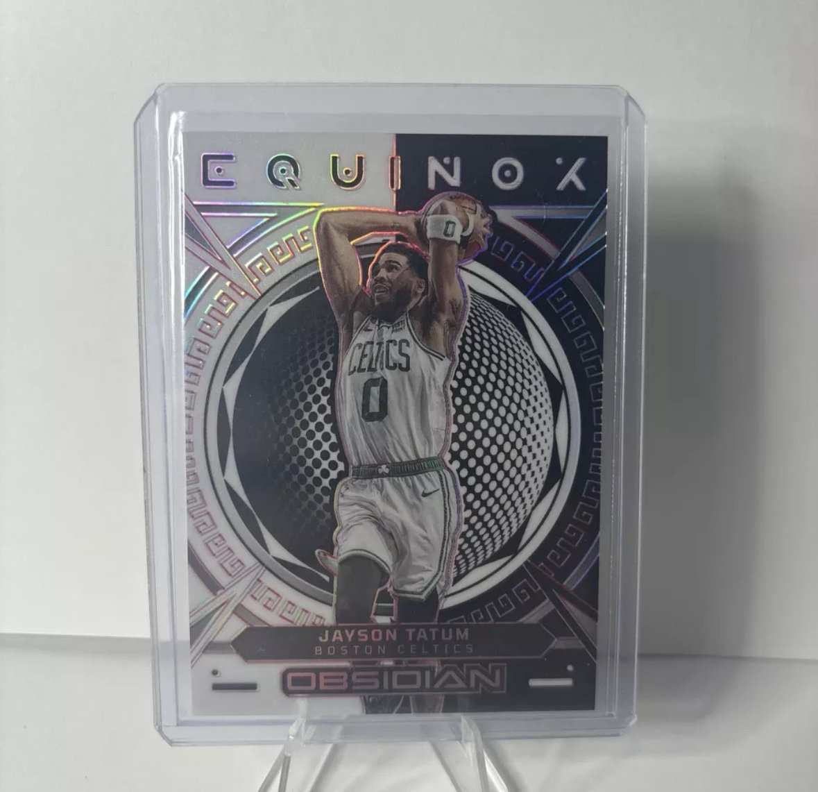 2022-23 Obsidian Basketball Jayson Tatum Equinox Electric Etch Red 4/5