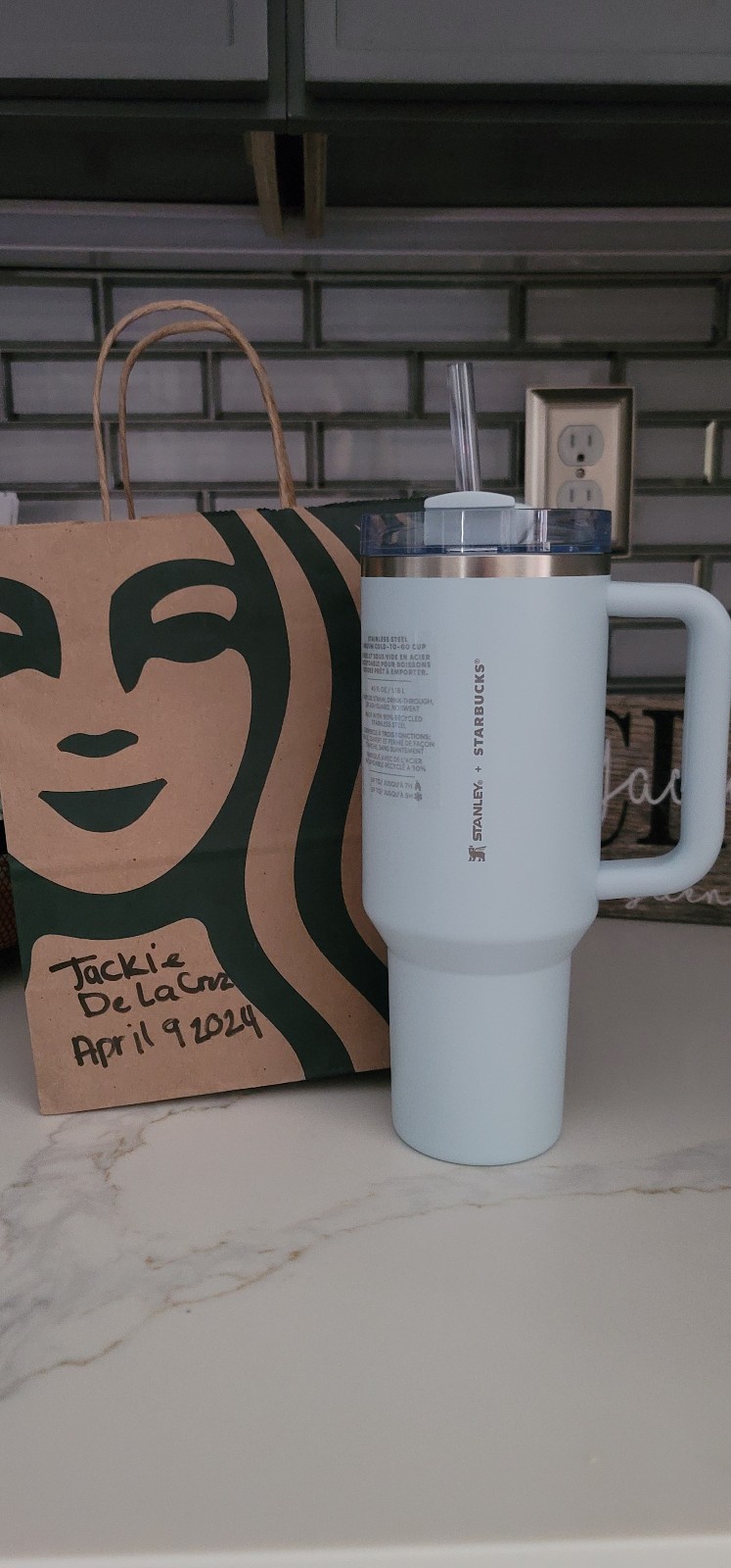 StarbucksxStanley Spring Blue